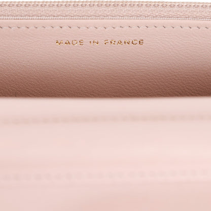 Chanel Wallet on Chain WOC Gold Python Light Gold Hardware
