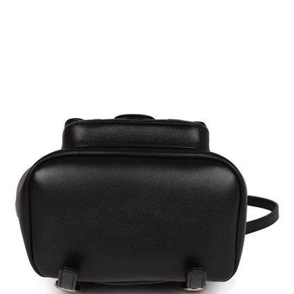 Chanel Small Duma Backpack Black Lambskin Light Gold Hardware