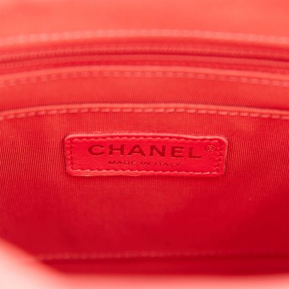 Chanel Mini Urban Spirit Backpack Rose Lambskin Gold Hardware
