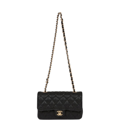 Chanel Success Story Black Lambskin Trunk Set of 4 Mini Bags