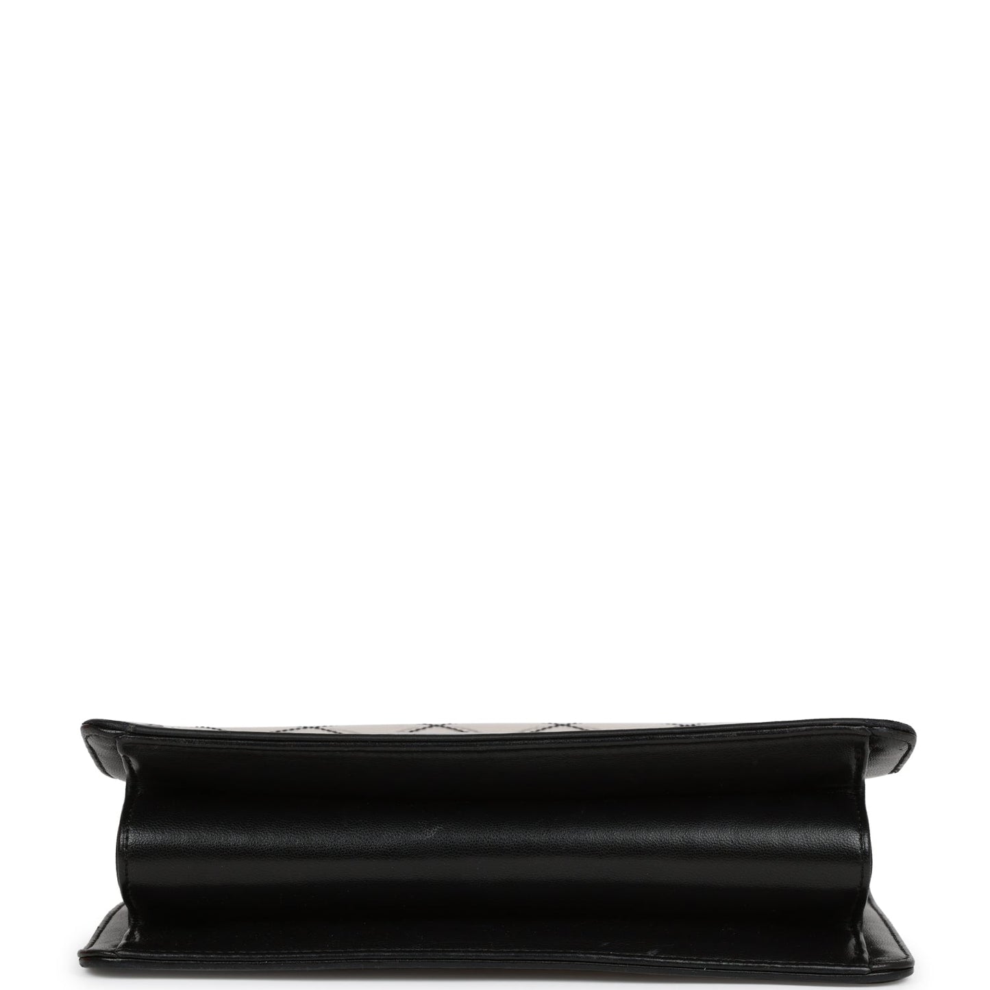 Chanel Naked Beauty Lock Flap Bag PVC Silver Hardware