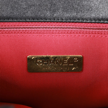 Chanel Large 19 Flap Bag Black Lambskin Mixed Hardware