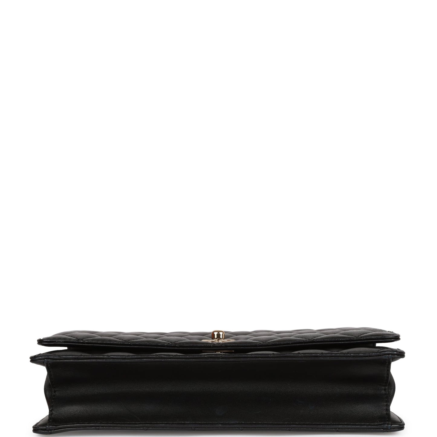 Chanel Fantasy Pearls Large Evening Flap Bag Black Lambskin Light Gold Hardware