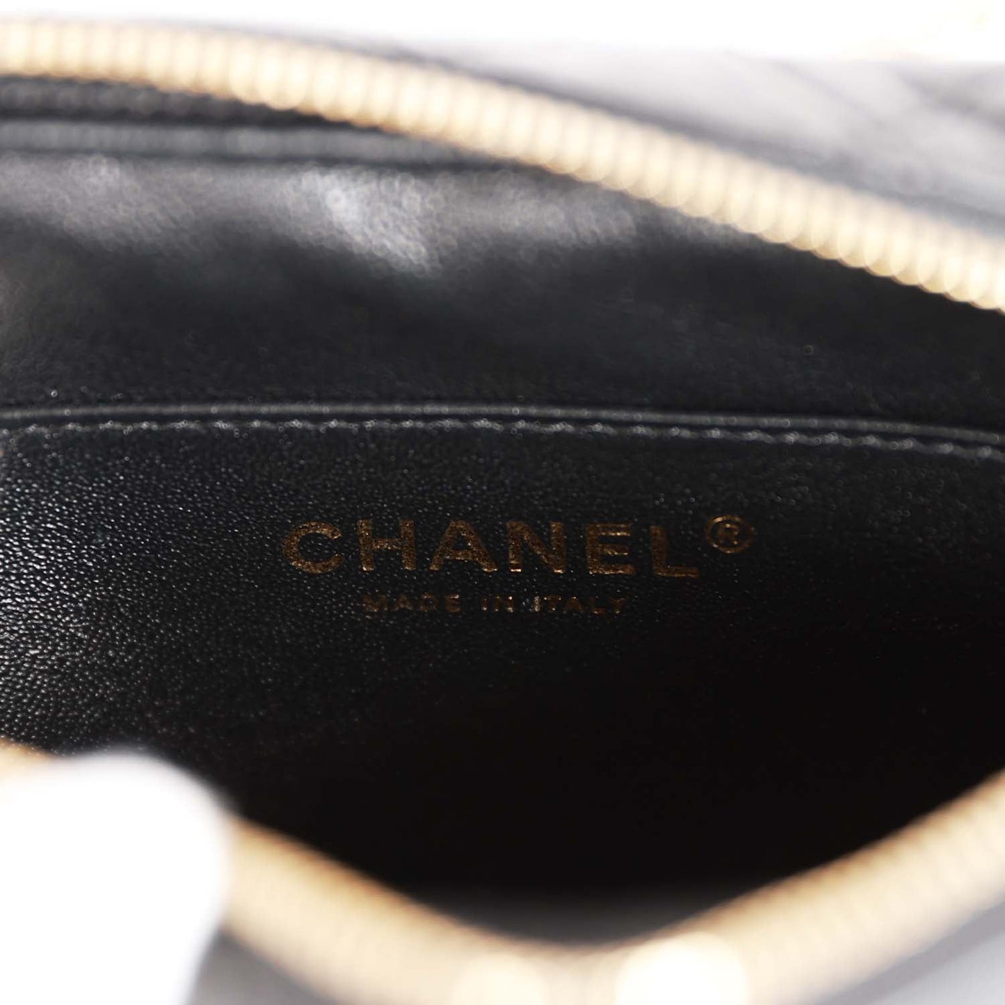 Chanel Lucky Charms Mini Camera Bag Black Aged Calfskin Aged Gold Hardware