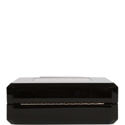 Chanel Minaudiere Perfume Clutch Black Acrylic Light Gold Hardware