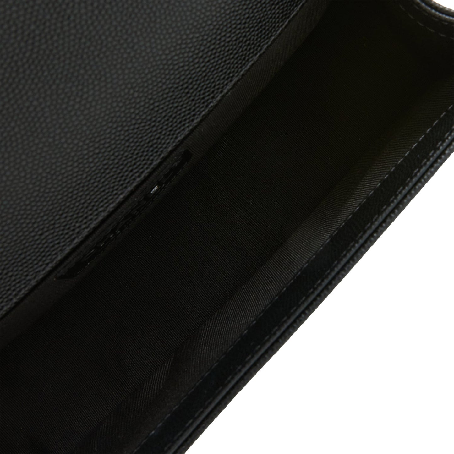 Chanel Medium Boy Bag Black Caviar Ruthenium Hardware