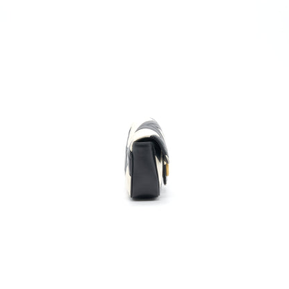 Gucci Marmont Super Mini Black and White
