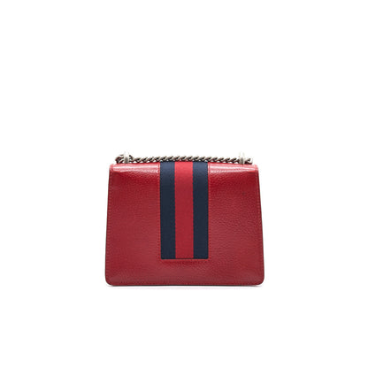 Gucci Dionysus Leather Mini Bag Red