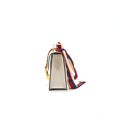 Gucci Sylvie Medium White with Extra Long Strap