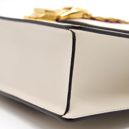 Gucci Sylvie Medium White with Extra Long Strap