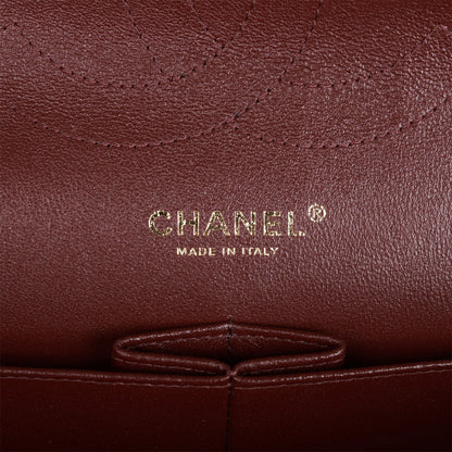 Chanel Jumbo Classic Double Flap Bag Black Caviar Gold Hardware