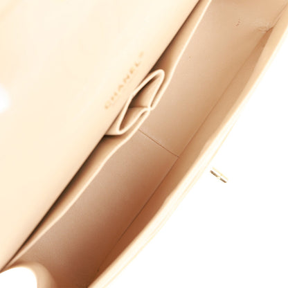 Chanel Jumbo Classic Double Flap Bag Beige Caviar Gold Hardware