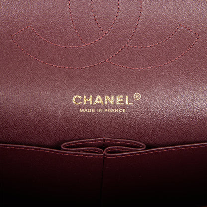 Chanel Jumbo Classic Double Flap Bag Black Caviar Gold Hardware