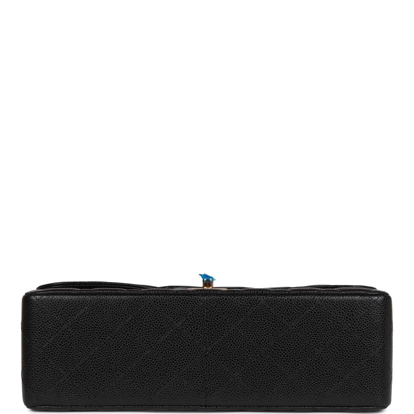 Chanel Jumbo Classic Double Flap Bag Black Caviar Gold Hardware