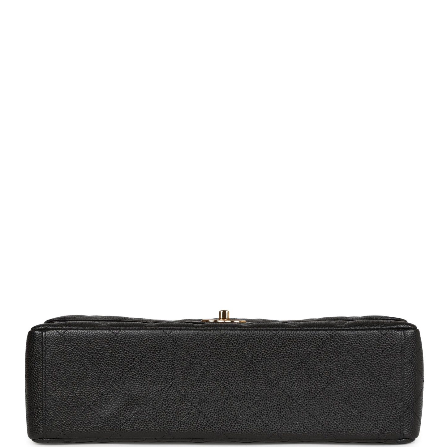 Chanel Maxi Classic Double Flap Black Caviar Gold Hardware