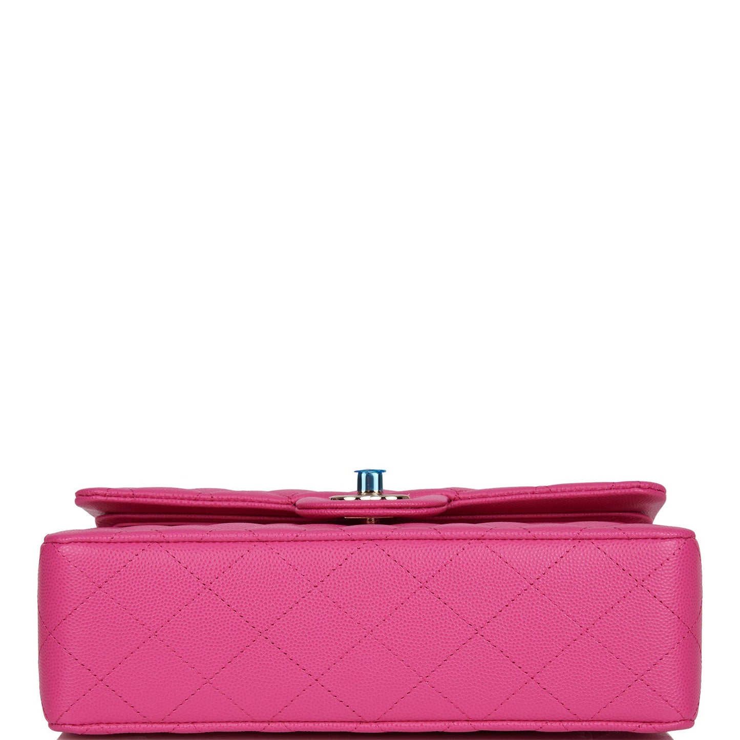 Chanel Small Classic Double Flap Pink Caviar Light Gold Hardware