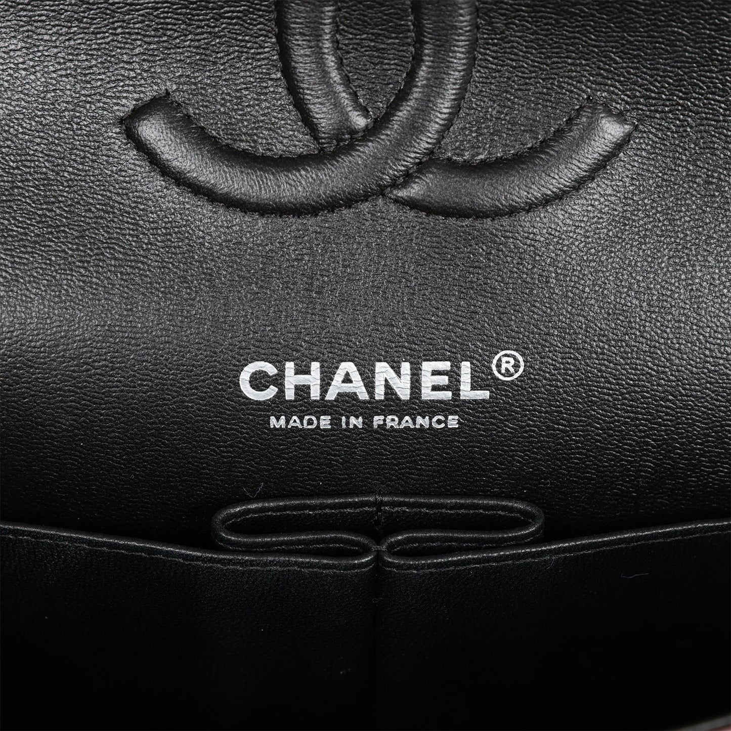 Chanel Medium Classic Double Flap Bag Multicolor Iridescent Calfskin Black Hardware