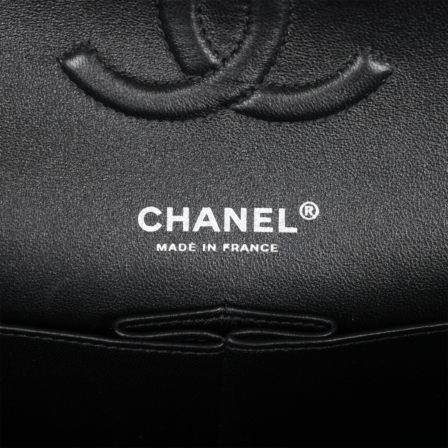 Chanel Medium Classic Double Flap Bag Black Velvet Ruthenium Hardware