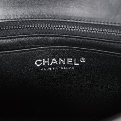 Chanel Mini Rectangular Flap Bag SO Black Lambskin Black Hardware