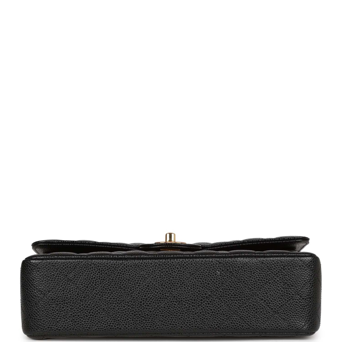 Chanel Medium Classic Double Flap Bag Black Caviar Gold Hardware