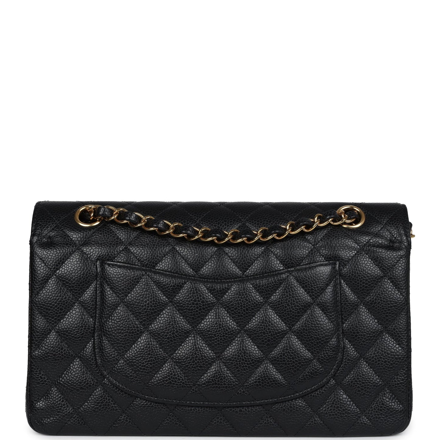 Chanel Medium Classic Double Flap Black Caviar Gold Hardware