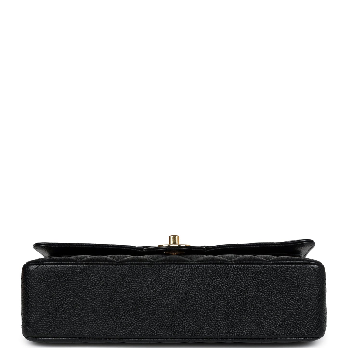 Chanel Medium Classic Double Flap Black Caviar Gold Hardware