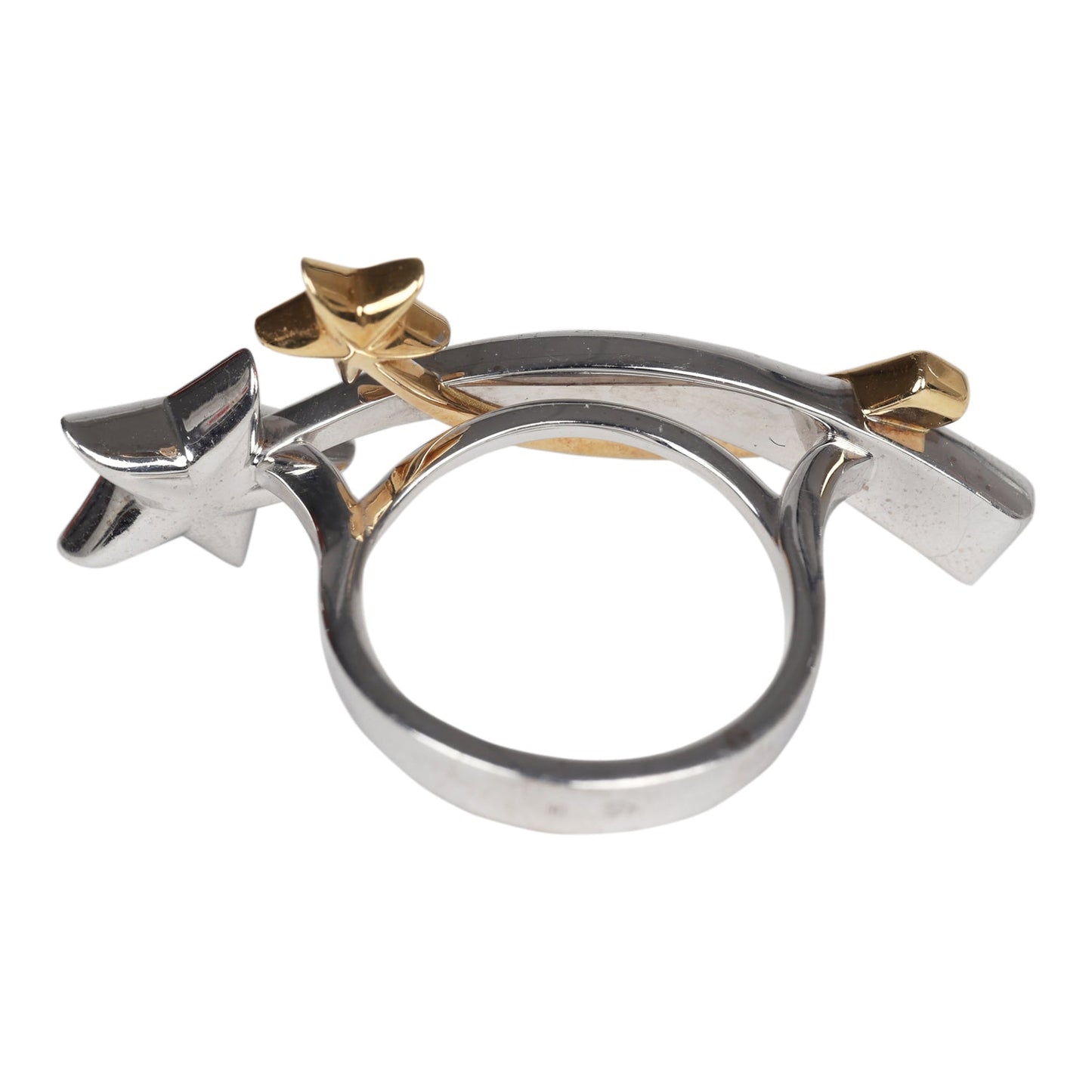 Chanel Etoile Filante Ring 18k White and Yellow Gold with Diamonds