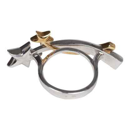 Chanel Etoile Filante Ring 18k White and Yellow Gold with Diamonds