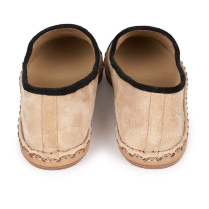 Chanel CC Espadrilles Beige and Black Suede 35