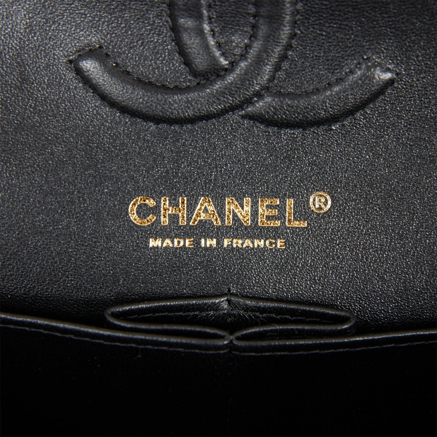 Chanel Small Classic Double Flap Hammered Gold Metallic Calfskin Gold Hardware