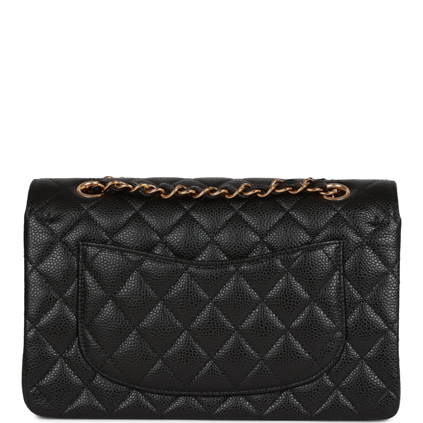 Chanel Small Classic Double Flap Black Caviar Gold Hardware