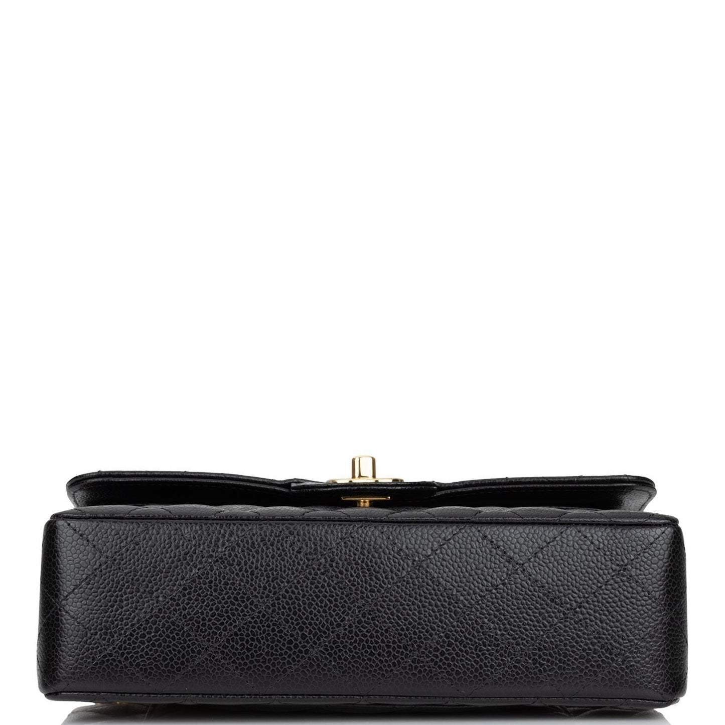 Chanel Small Classic Double Flap Black Caviar Gold Hardware