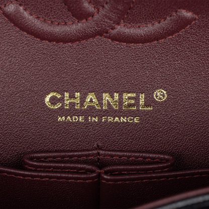Chanel Small Classic Double Flap Black Caviar Gold Hardware