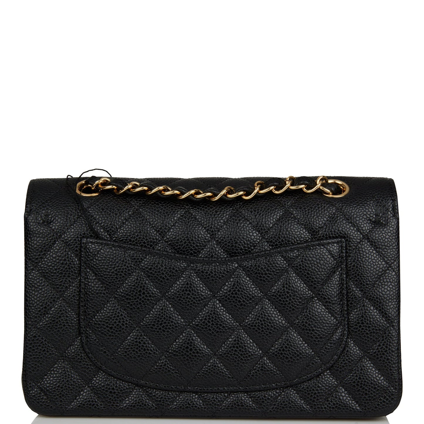 Chanel Small Classic Double Flap Black Caviar Gold Hardware