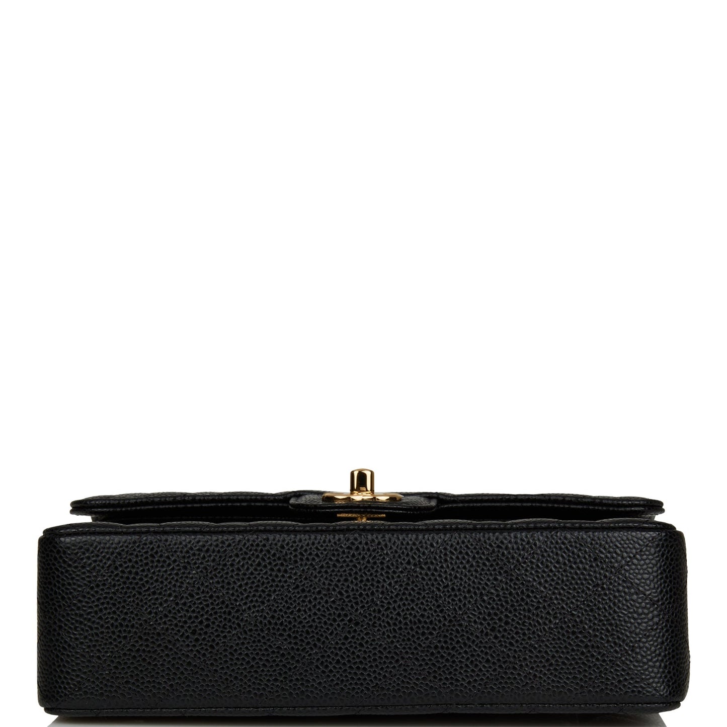 Chanel Small Classic Double Flap Black Caviar Gold Hardware