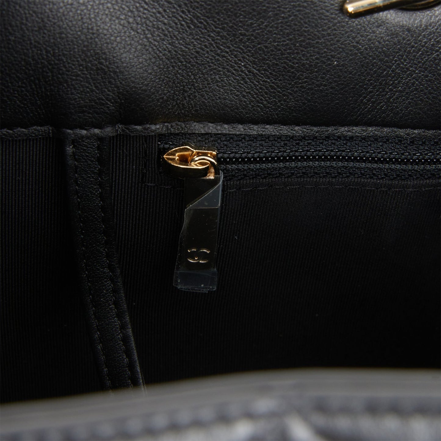 Chanel Timeless Tote Bag Black Calfskin Gold Hardware