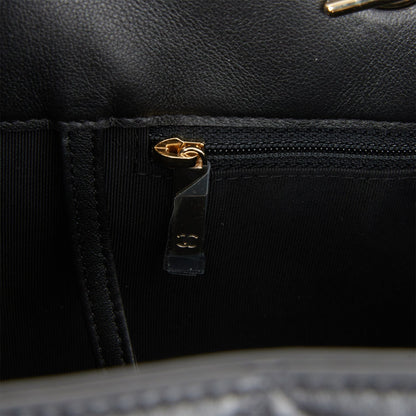 Chanel Timeless Tote Bag Black Calfskin Gold Hardware