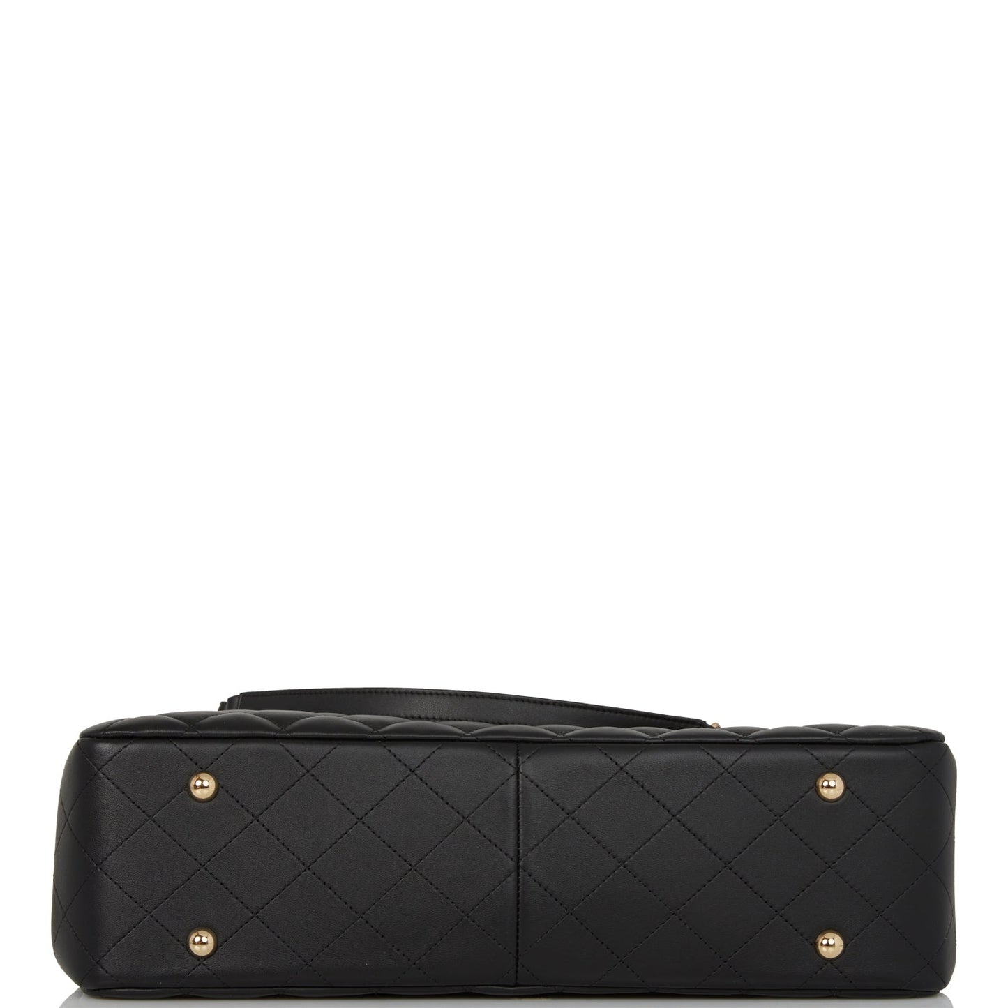 Chanel Timeless Tote Bag Black Calfskin Gold Hardware