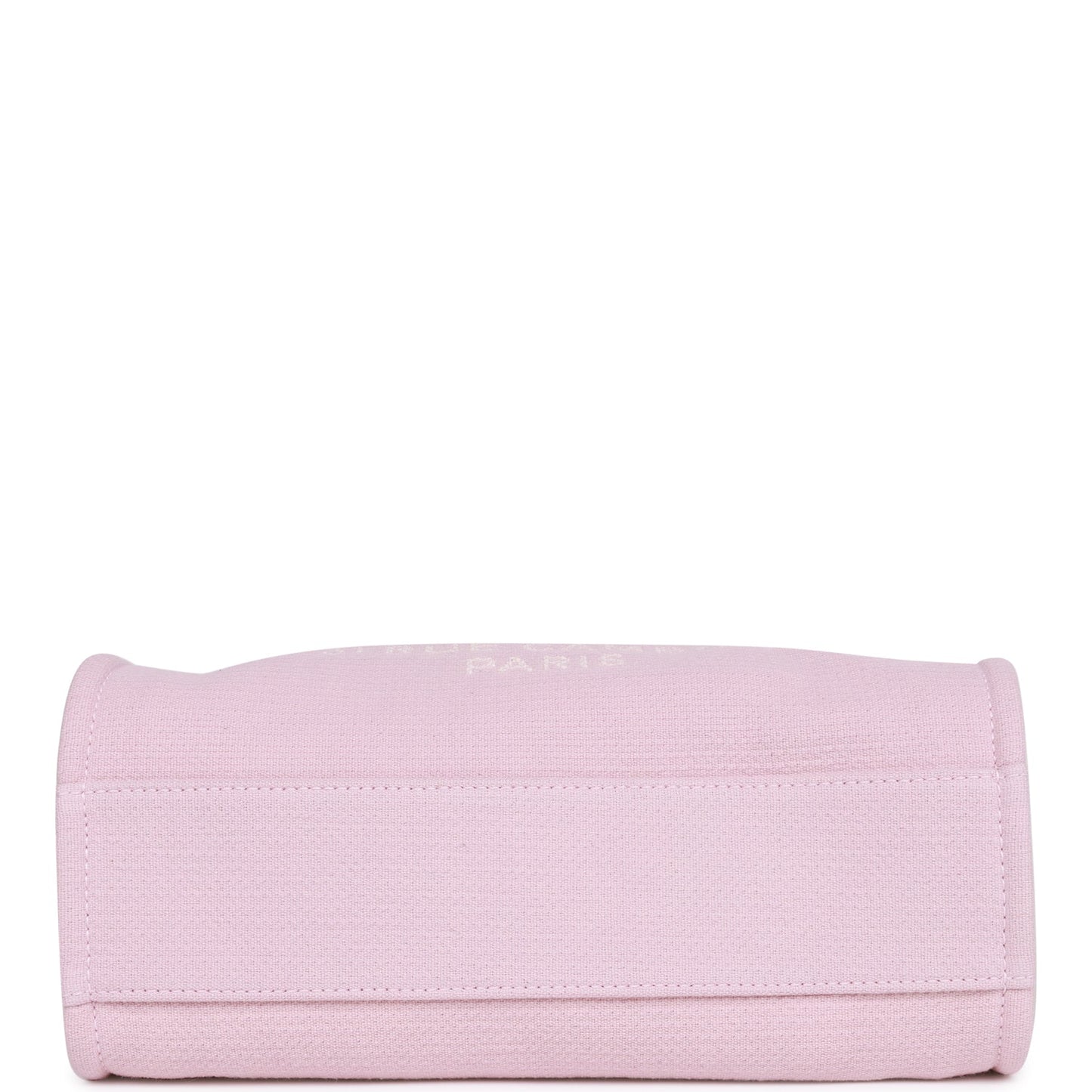 Chanel Small Deauville Shopping Bag Pink Boucle Light Gold Hardware