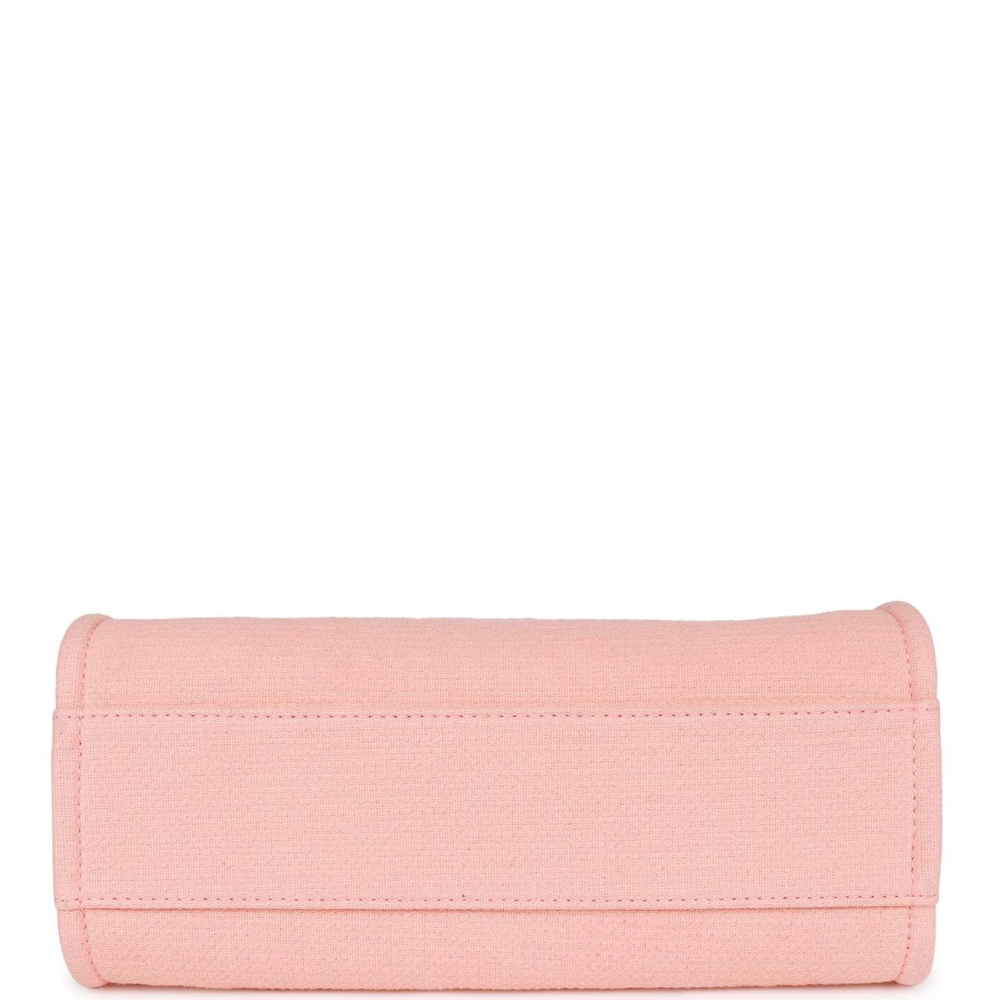 Chanel Small Deauville Shopping Bag Pink Boucle Light Gold Hardware