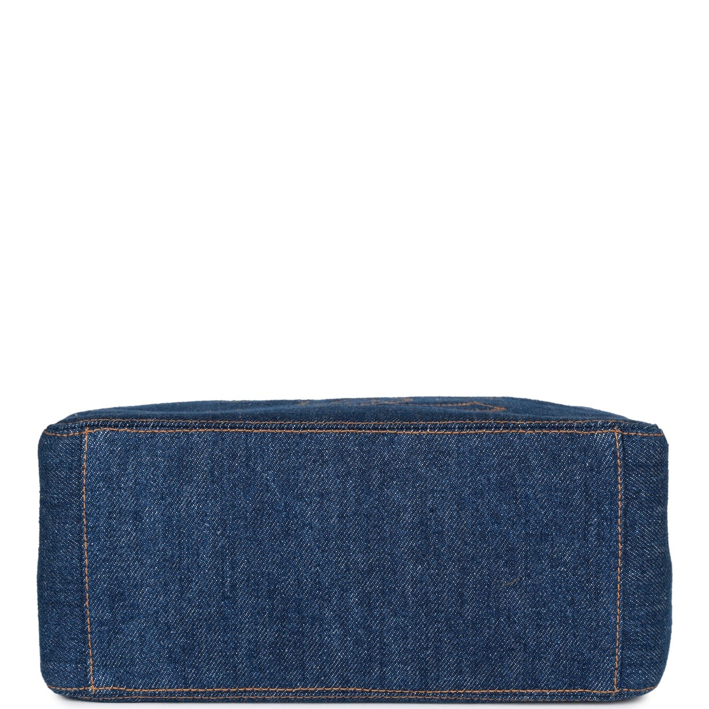 Chanel Vintage CC Denim Tote Bag