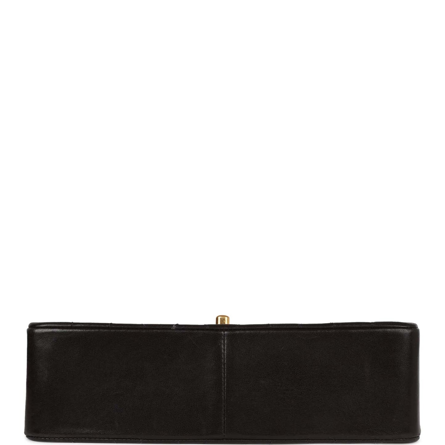 Chanel Vintage Medium Diana Flap Bag Black Quilted Lambskin Gold Hardware