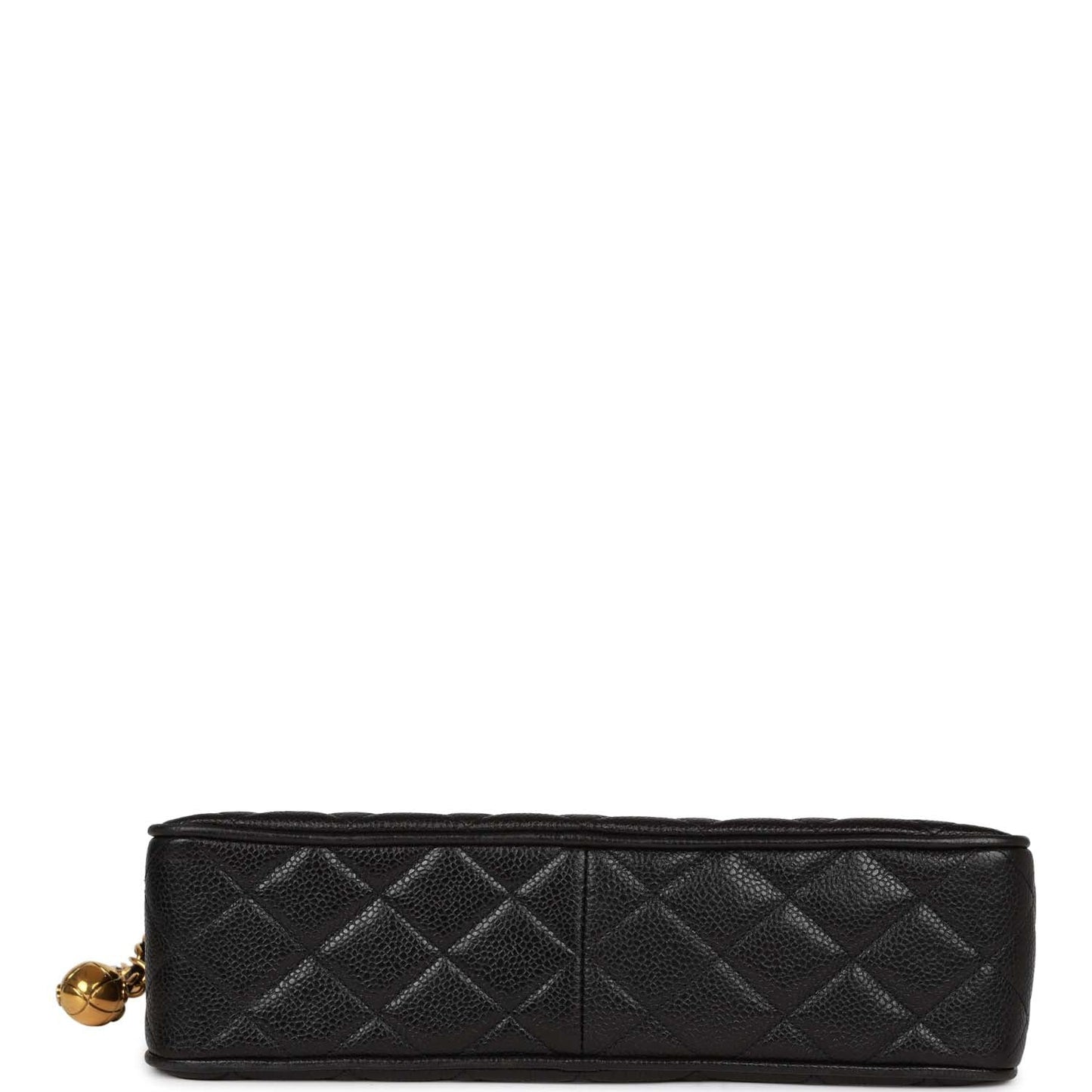 Chanel Vintage Camera Bag Black Caviar Gold Hardware