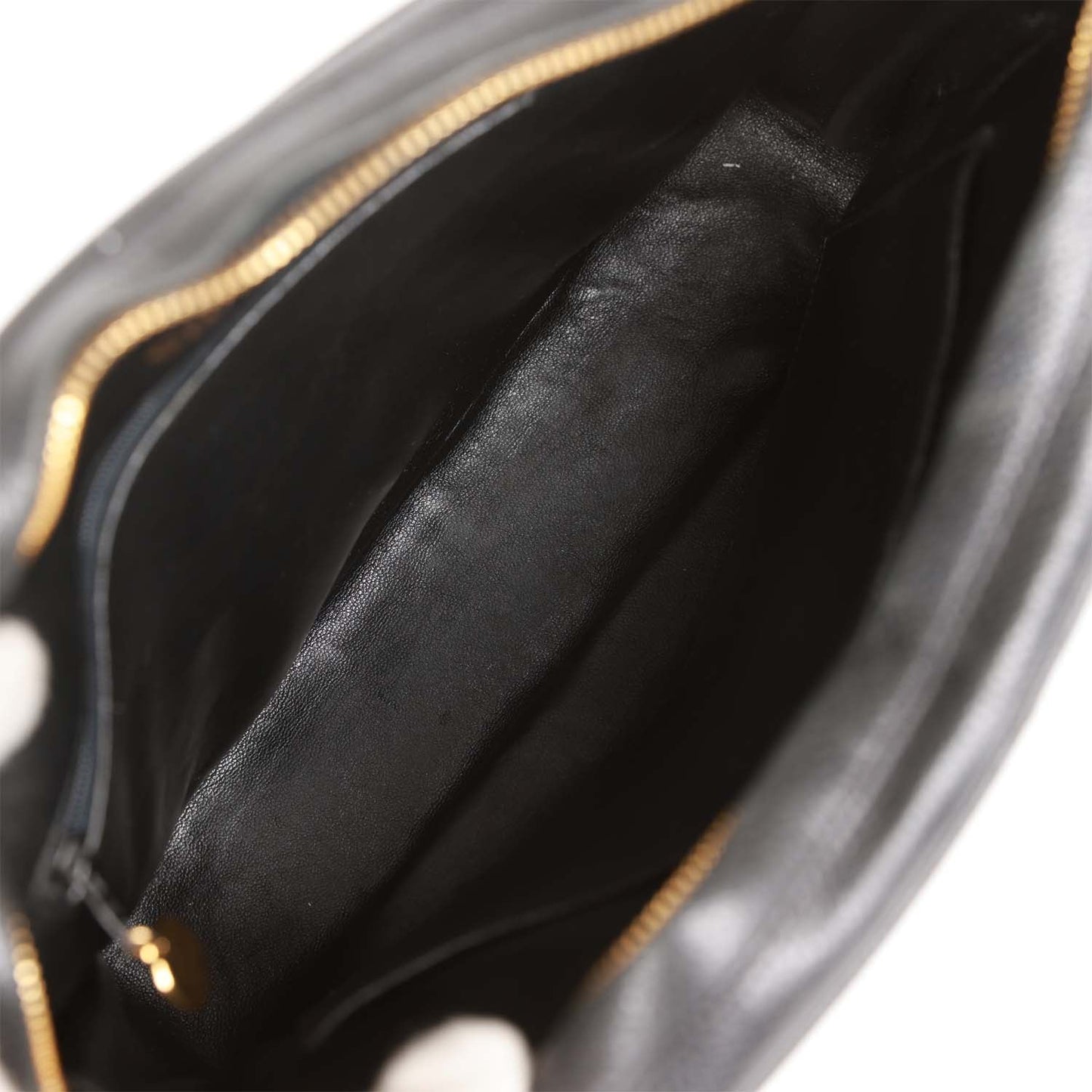 Chanel Vintage Camera Bag Black Caviar Gold Hardware