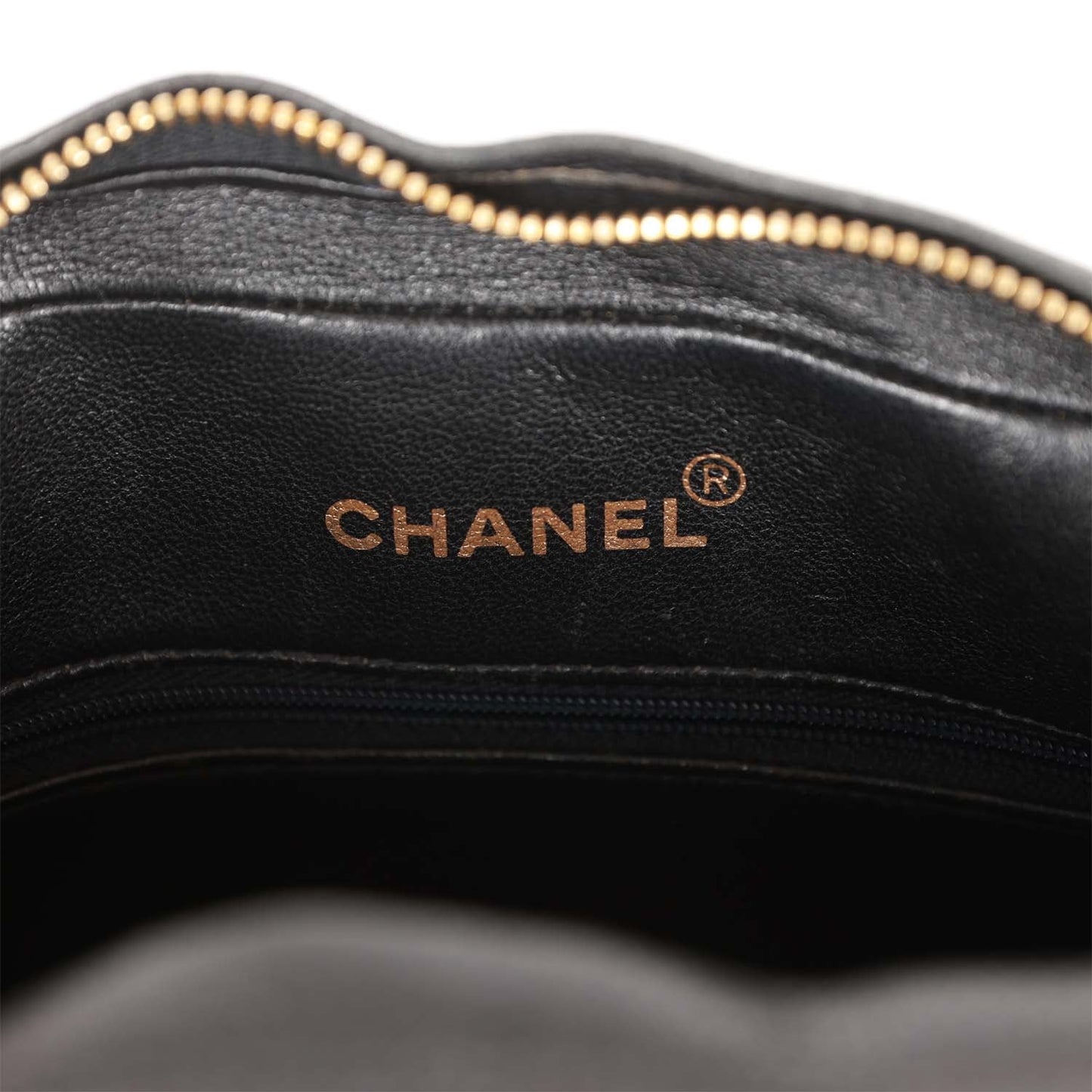 Chanel Vintage Camera Bag Black Caviar Gold Hardware