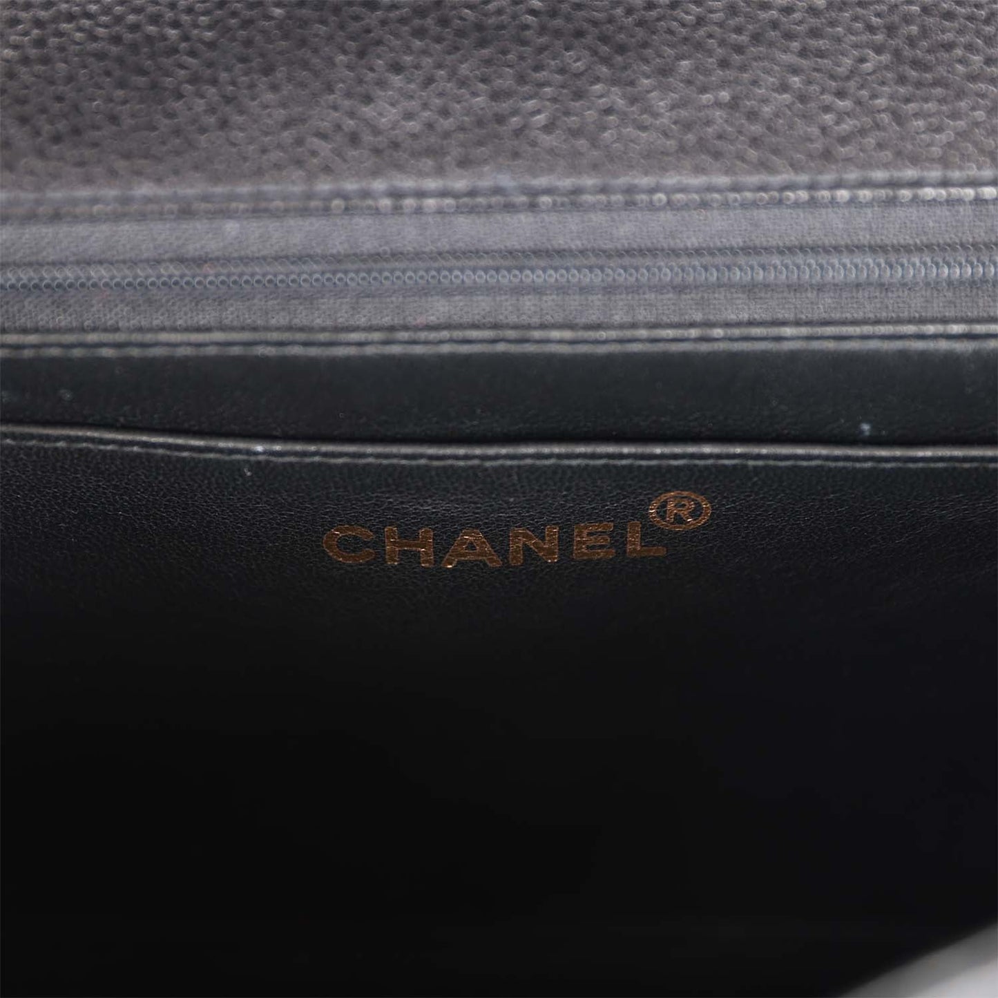 Chanel Vintage Medium Diana Flap Bag Black Caviar Gold Hardware