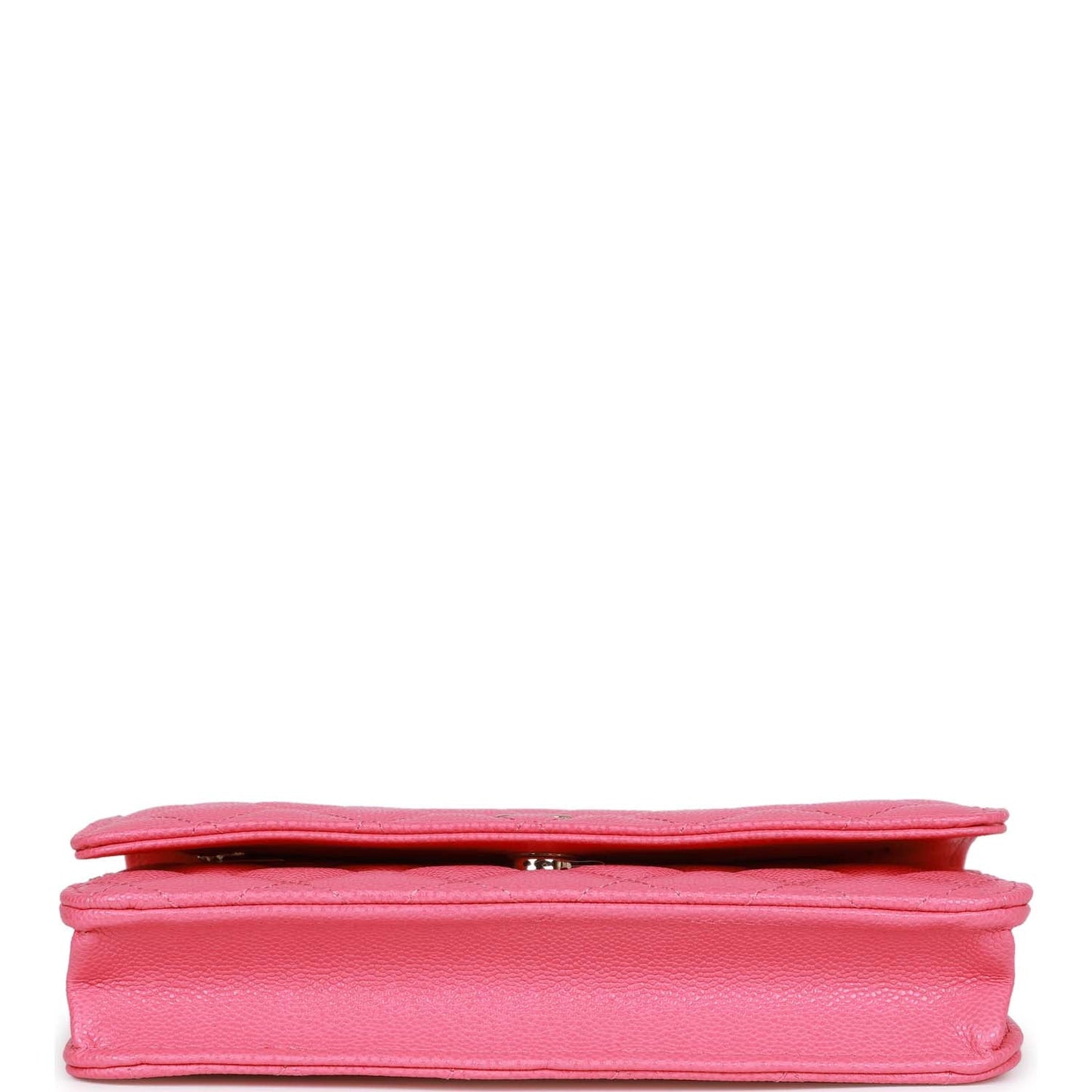 Chanel Wallet on Chain WOC Pink Caviar Light Gold Hardware