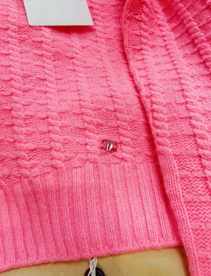 Chanel 23A pink pullover