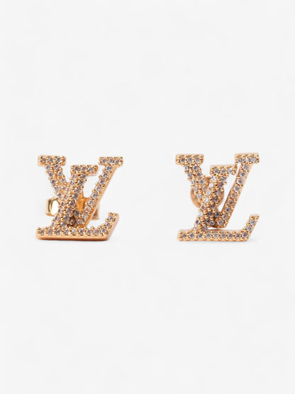 Louis Vuitton Iconic Earrings Gold Base Metal