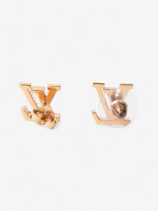 Louis Vuitton Iconic Earrings Gold Base Metal